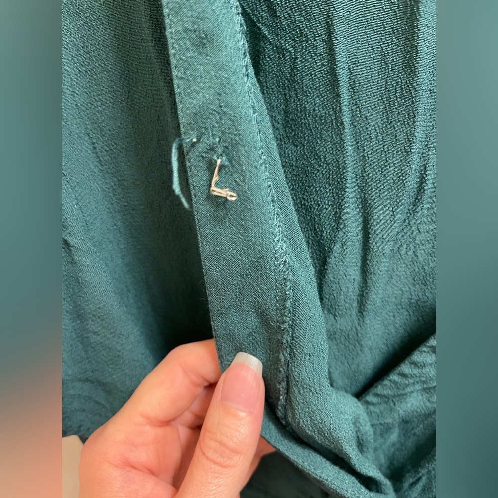 H&M Green Ruffle Romper - Picture 4 of 7